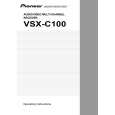PIONEER VSX-C100-K/MYXU Owners Manual