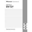 PIONEER DV-U7 Owners Manual