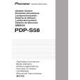 PIONEER PDP-S58/XTW/E5 Owners Manual