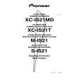 PIONEER XC-IS21MD/ZUCXJ Owners Manual