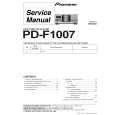 PIONEER PD-F19/KU Service Manual