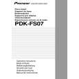 PIONEER PDK-FS07 Owners Manual