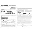 PIONEER DVR-116BXL/BXV/C5 Owners Manual