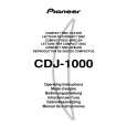 PIONEER CDJ-1000/WY Owners Manual