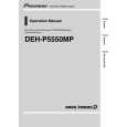 PIONEER DEHP5550MP Owners Manual