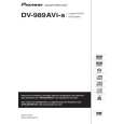 PIONEER DV-989AVI-S/YXJRE5 Owners Manual