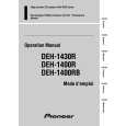 PIONEER DEH-1400RB/XM/EW Owners Manual