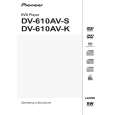 PIONEER DV-610AV-S/TLFXZT Owners Manual