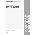 PIONEER DVR-520H-S/RDXU/RA Owners Manual