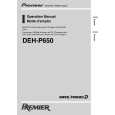 PIONEER DEH-P650 Owners Manual