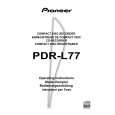 PIONEER PDR-L77/MYXJ Owners Manual