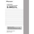 PIONEER S-IW531L/XTM/UC Owners Manual