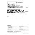 PIONEER KEH1700 Service Manual