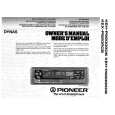 PIONEER KEH-P8200RDS Owners Manual