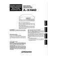 PIONEER A-X420 Owners Manual