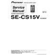 PIONEER SE-CS15V/XCN/EW Service Manual