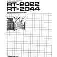 PIONEER RT-2044 Owners Manual