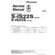 PIONEER S-IS22S/XJI/EW Service Manual