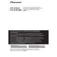 PIONEER CP-81B-K/SXTW/E5 Owners Manual