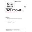 PIONEER S-SP50-K/XTW/EU5 Service Manual
