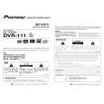 PIONEER DVR-111CHG/BXV/CN5 Owners Manual