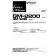 PIONEER GM2200 Service Manual