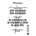 PIONEER XR-VS300D/DLXJN/NC Owners Manual
