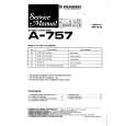 PIONEER A757 Service Manual