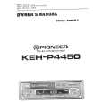 PIONEER KEHP4450 Owners Manual