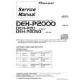 PIONEER DEH-2050 Service Manual