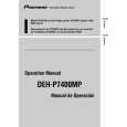 PIONEER DEH-P7400MP/EW Owners Manual