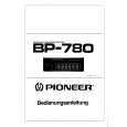 PIONEER BP-780 Owners Manual