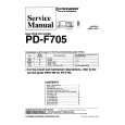 PIONEER PDF705 Service Manual