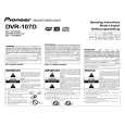 PIONEER DVR-107D/KB Owners Manual