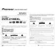 PIONEER DVR-216BXL/BXV/C5 Owners Manual