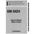 PIONEER GMX424 Owners Manual