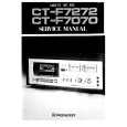 PIONEER CT-F7070 Service Manual