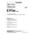 PIONEER SP165 XEP Service Manual