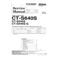 PIONEER CT-S540 Service Manual