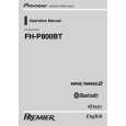 PIONEER FH-P800BT/XJ/UC Owners Manual