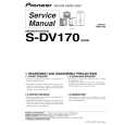 PIONEER S-DV170/XCN5 Service Manual
