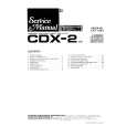 PIONEER CDX-2 Service Manual