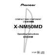 PIONEER X-NM50MD/DBXCN Owners Manual