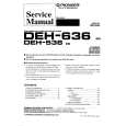 PIONEER DEH636 Service Manual