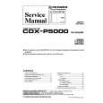PIONEER CDXP5000 UC+EW+ES Service Manual