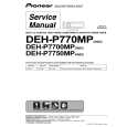 PIONEER DEH-P770MPUC Service Manual