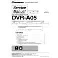 PIONEER DVR-A05/KBXV Service Manual