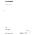 PIONEER BDP-LX71/TLXJ Owners Manual