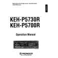 PIONEER KEH-P5700R Owners Manual