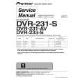 PIONEER DVR-233-S/KCXV2 Service Manual
